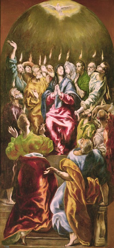 Pfingsten, ca. 1604-14 von El Greco